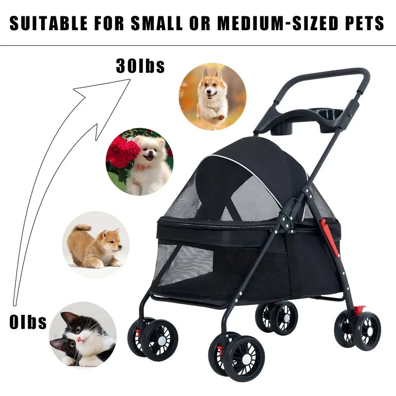 Pet Stroller (Dogs, Cats)