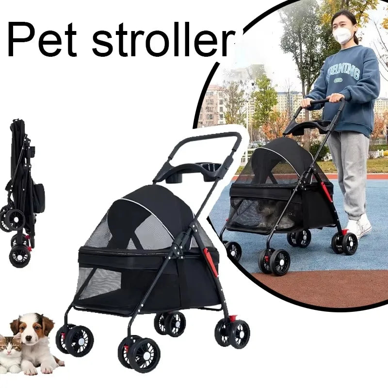 Pet Stroller (Dogs, Cats)